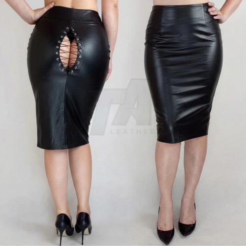 Genuine leather bondage - bondage, pencil