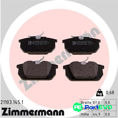 Zimmermann rear disc - zimmermann,