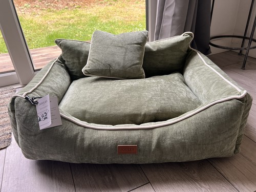 Joules snuggler dog - dog, sofa