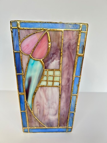 Vintage vase tulip - design, art
