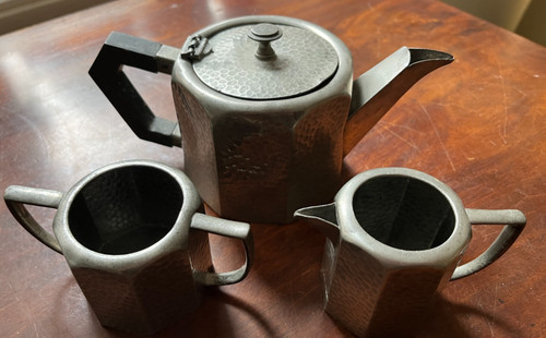 Argent british pewter hammered - pewter,