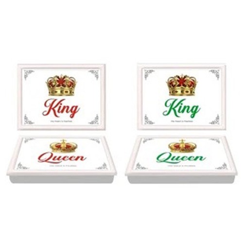 King queen lap tray - king,