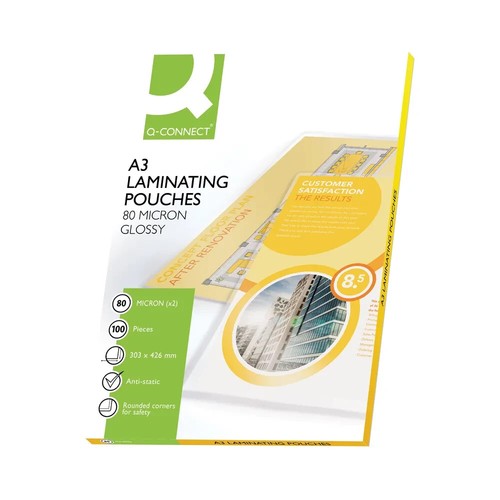 Connect laminating pouch - a3,