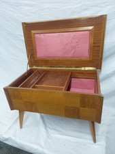 Vintage Arnold Wood Sewing Box