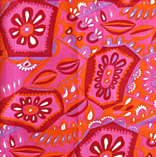 Vintage bright red abstract - red,