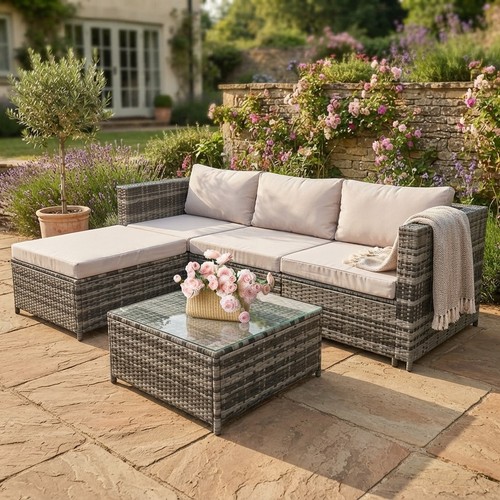 Seater all weather rattan - 4-seater, all-weather