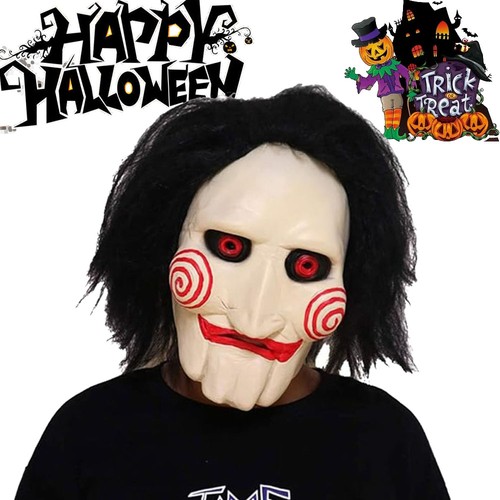 Latex horror clown saw - clown, mask