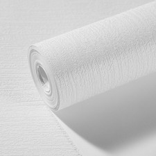 White Paintable Wallpaper