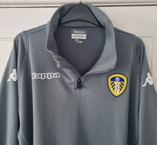 Leeds united kappa zip neck - united,
