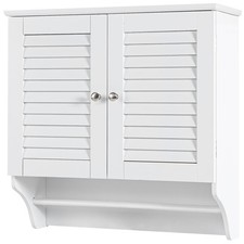 Wall Mounted Double Louvered
