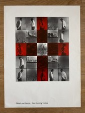 Gilbert & George 'Red Morning