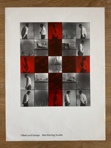 Gilbert george red morning - gilbert,