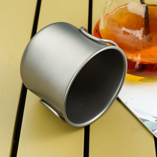 Titanium cup outdoor - cup, coffee