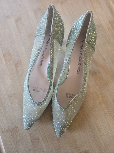 Women heel size green - heel, 39