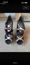 Heeled Ladies Size 7 Wedged