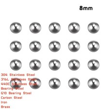 Precision Steel Bearing Balls Smooth Ball Bike Bicyle Repair Multi-Material Φ8mm