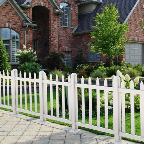 Garden pvc picket fence - picket,