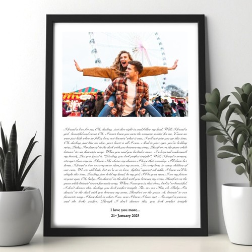Personalised valentines gift - personalised,