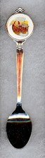 #76) SILVER PLATED TEA SPOON