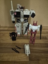 Vintage Hasbro Transformers G1 Autobot City Metroplex Complete Rubber Tyres