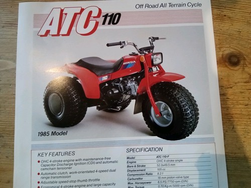 Honda atc110 trike sales - honda,