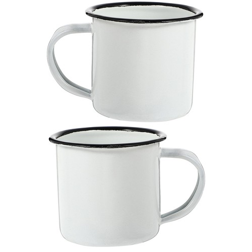 Pcs vintage enamel coffee - pcs,
