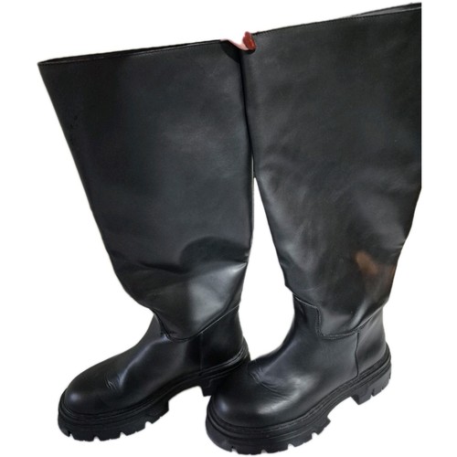 Knee high chunky - h&m, black