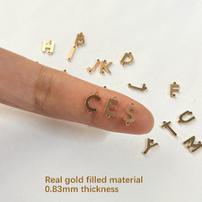 14ct Gold Alphabet Initial