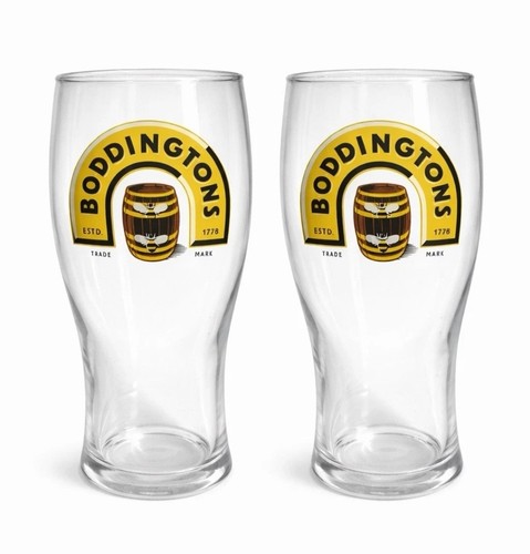 Boddingtons pint glasses - boddingtons,