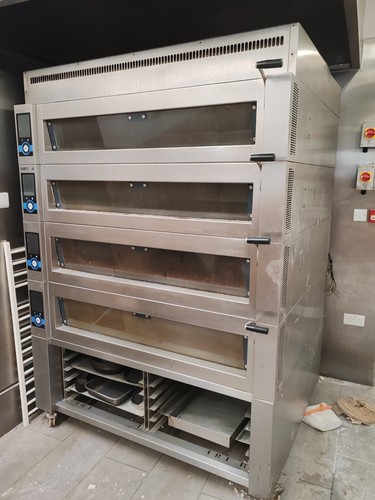 Bakery oven deck with - bakery,
