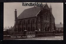 Church Gresley, Wesleyan Chapel - near Swadlincote - real photographic postcard