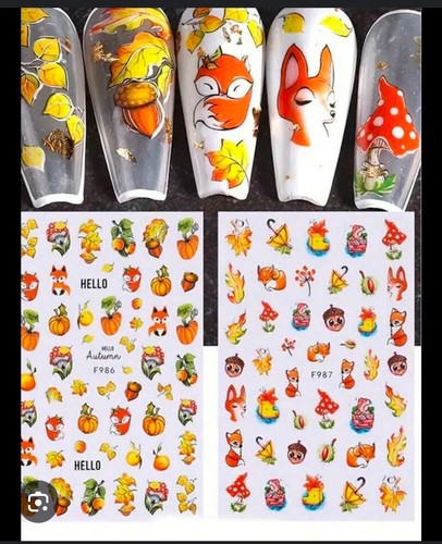 Nail art stickers beautiful - art,