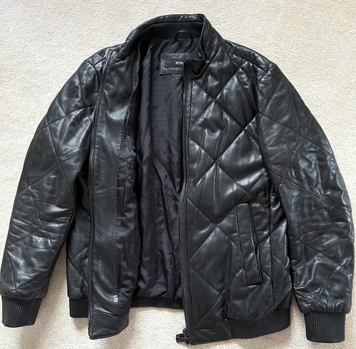 Hugo boss black - boss, leather