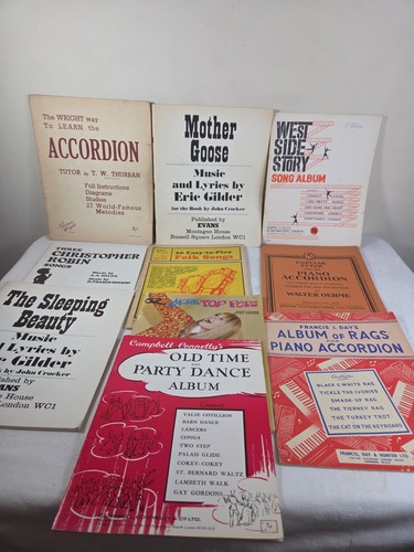 Music books piano - x,
