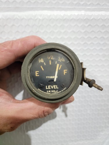 Stewart warner fuel gauge - warner,