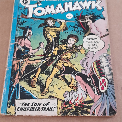 Tomahawk comic thorpe - tomahawk,