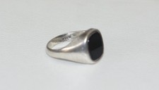 Vintage Sterling Silver Black