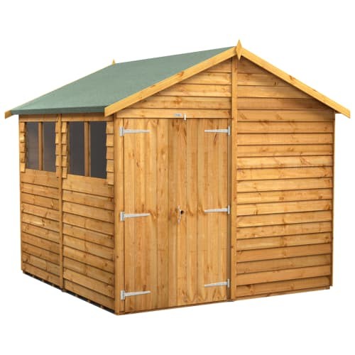 Shed apex 8x8ft - 8x8ft, dip
