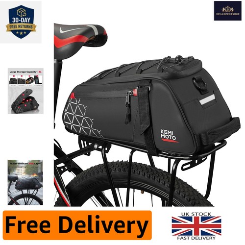 Reflective bike pannier - 2-in-1,