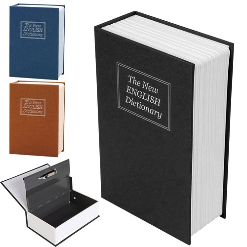 Portable hidden safe book with - safe,