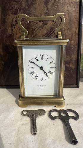 Vintage french carriage - carriage, clock