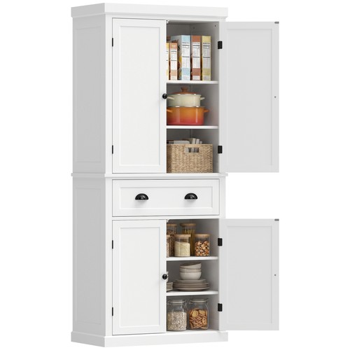 Homcom tall kitchen cupboard - homcom,
