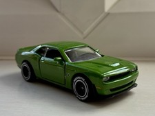 Majorette Dodge Challenger SRT Hellcat - 1:66 - Ref 238C - Green - VGC