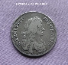 1670 KING CHARLES II SILVER