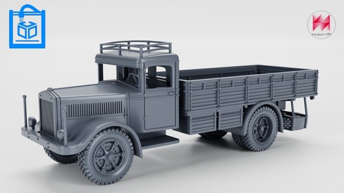 Fiat 634n vehicle print - 634n, 3d