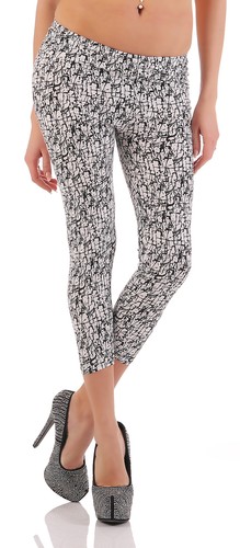 Women leggings capri pants - capri,