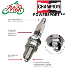 Yamaha TW125 2002 Champion Powersport Spark Plug