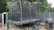 Rebo Altitude Rectangle 8ft x 12ft Trampoline & Safety Enclosure - Altitude 1200
