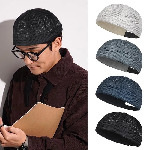 Men breathable brimless - breathable,