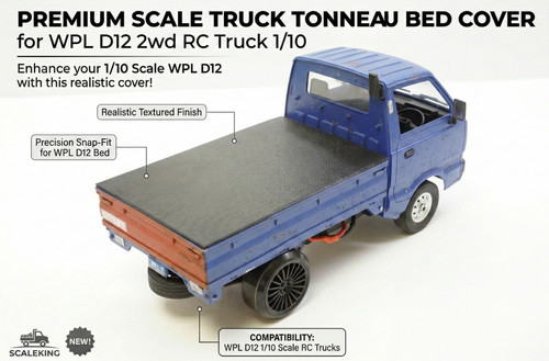 Scale truck tonneau - truck, cover